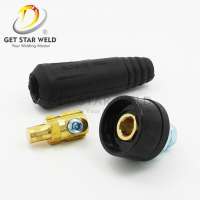 CABLE CONNECTOR plug and socket FOR WELDING MACHINE weld cable connector